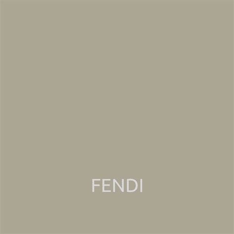 paleta de cores fendi|Cor Fendi .